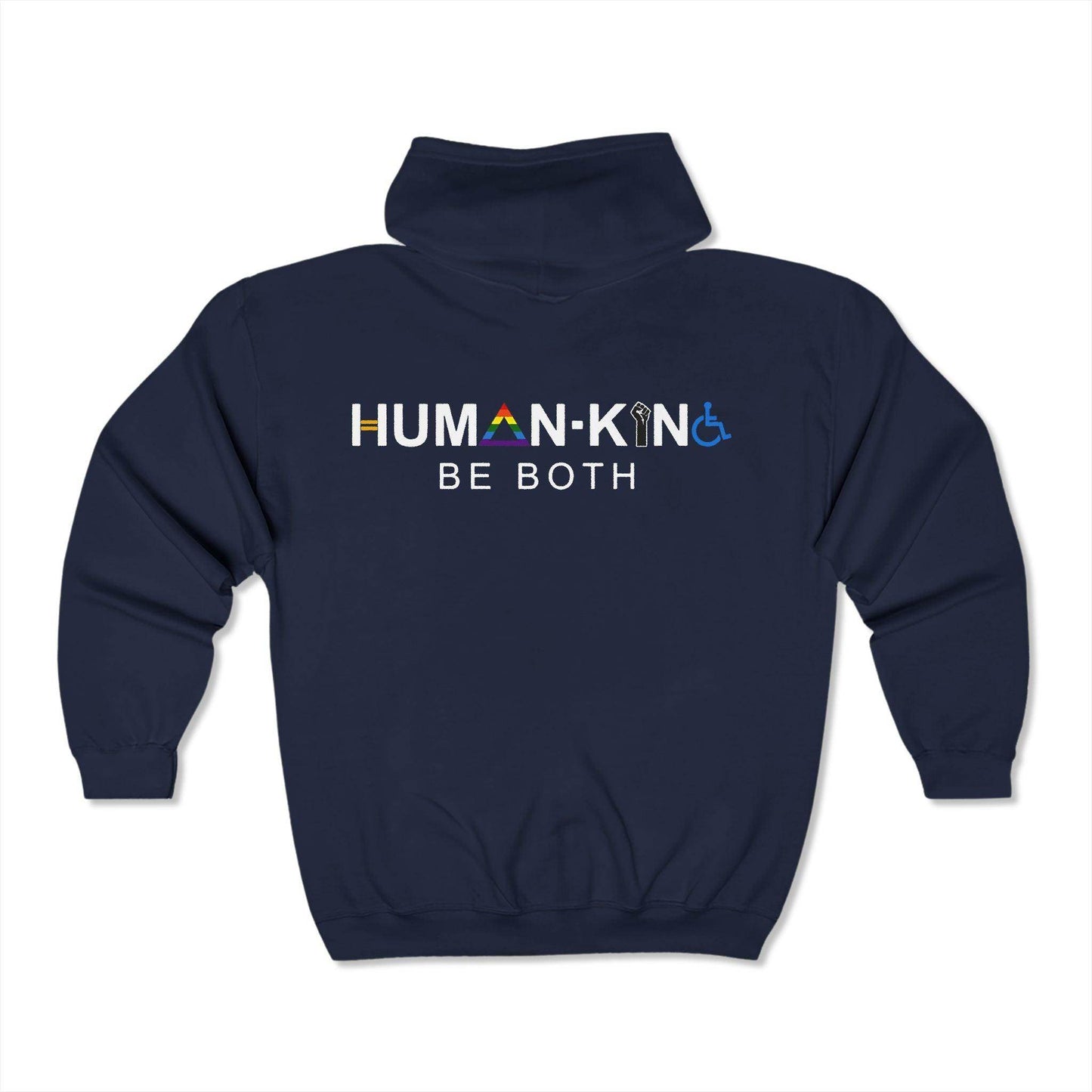Hoodie - Human Kind Be a Human, Be Kind Sweatshirt - Awoken Wear