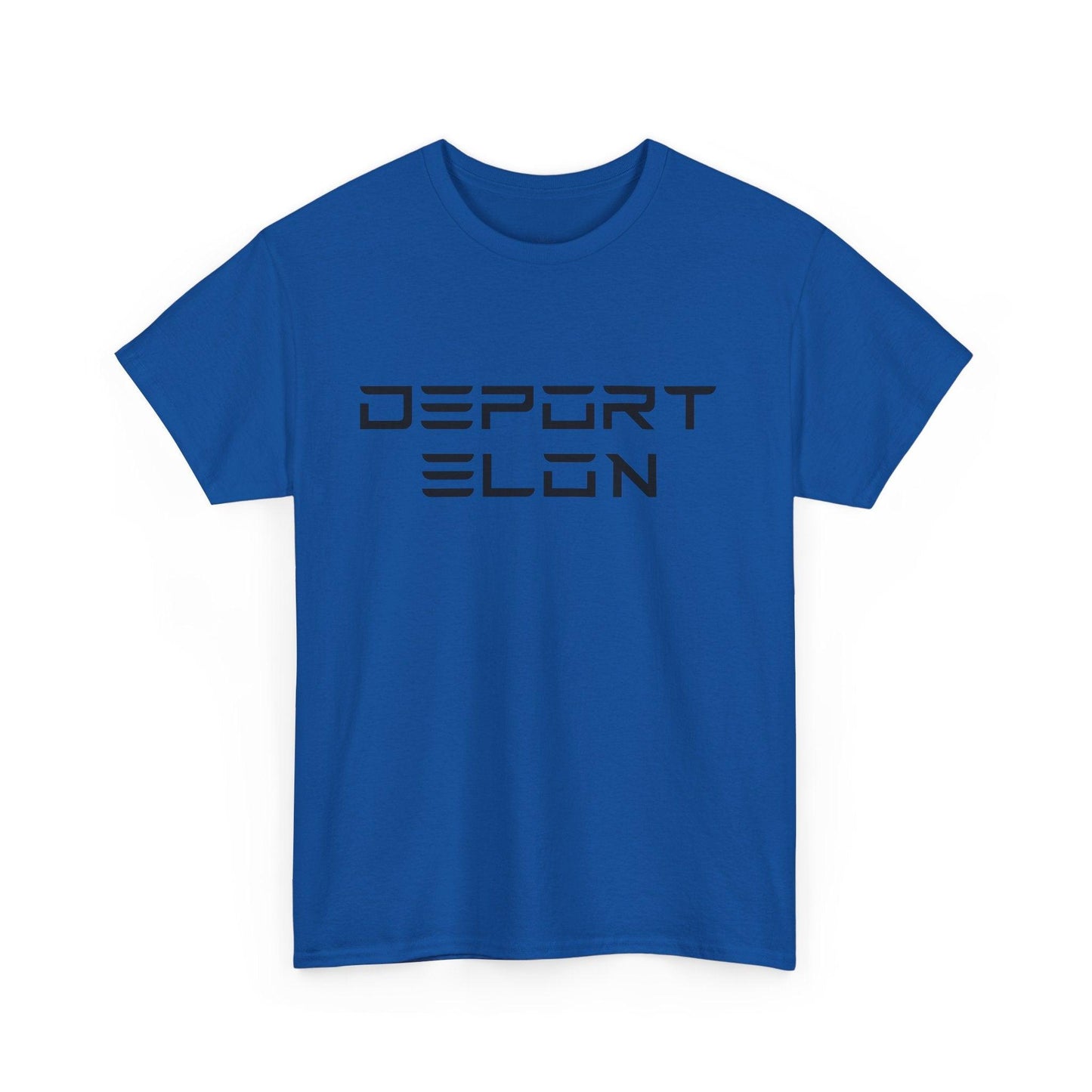 Deport Elon Unisex Heavy Cotton Tee - Statement T-Shirt for Activism and Humor