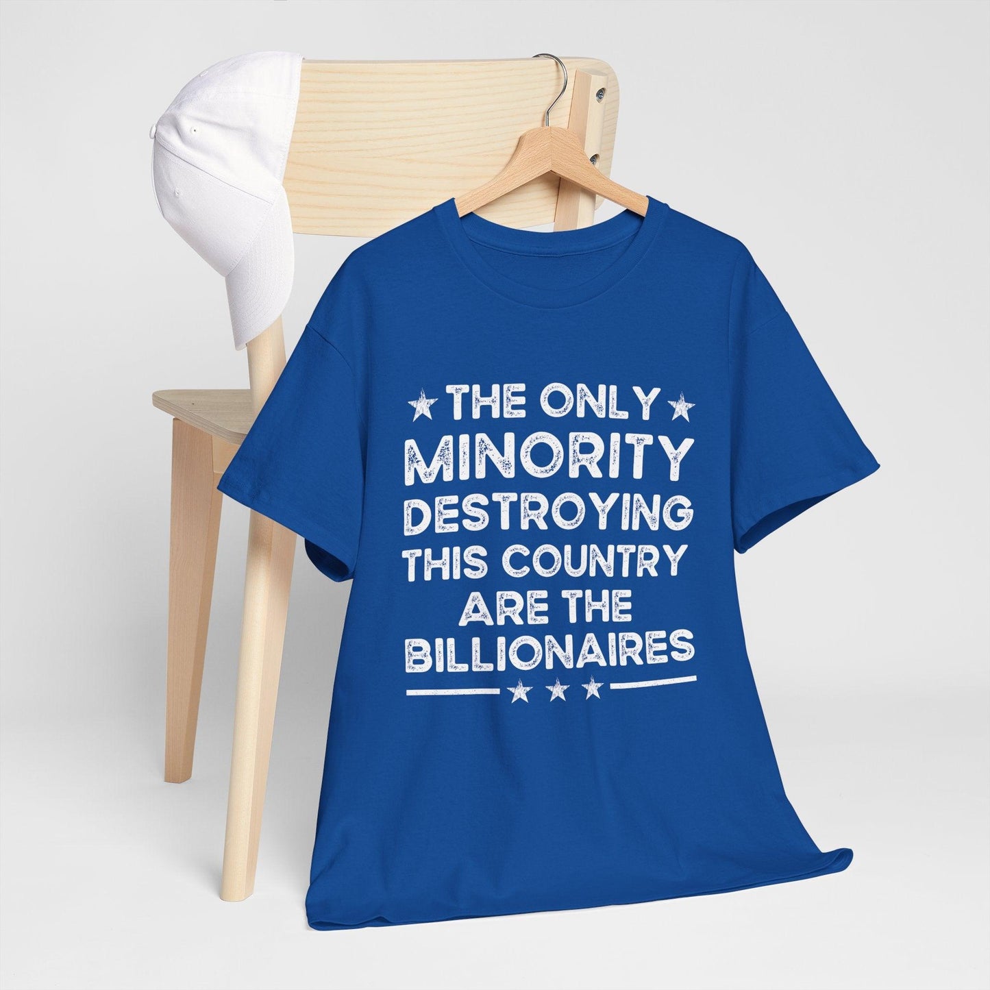 Graphic Tee - Minority Destroying America T-Shirt -  Musk Trump