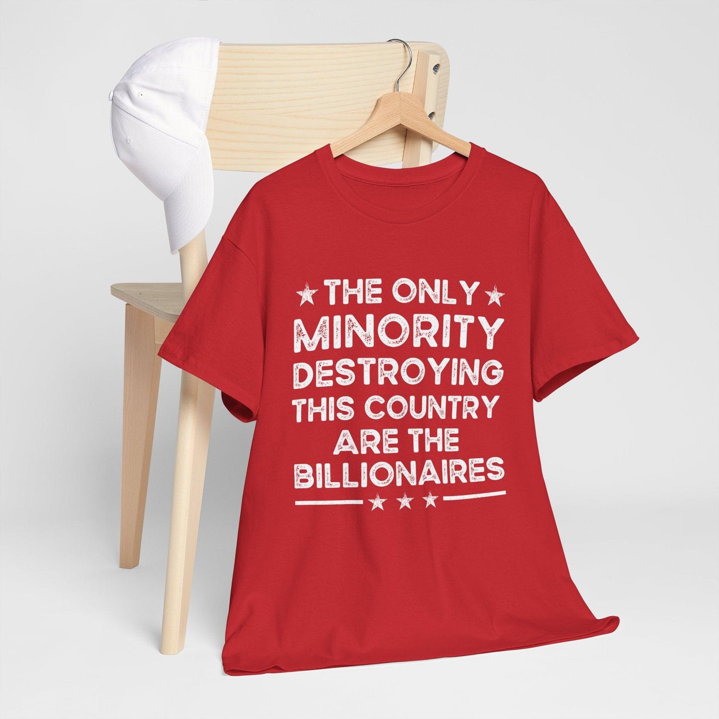 Graphic Tee - Minority Destroying America T-Shirt -  Musk Trump