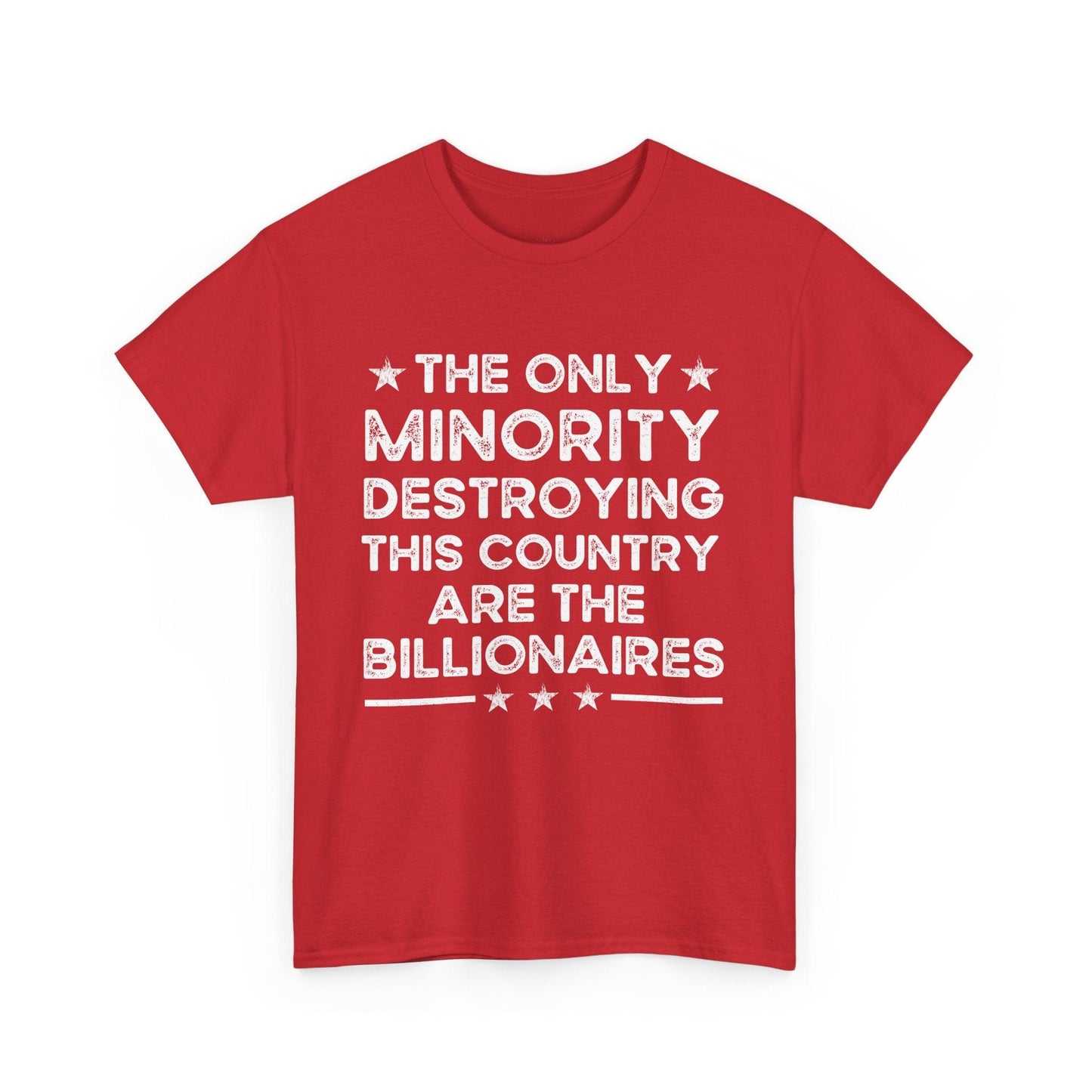 Graphic Tee - Minority Destroying America T-Shirt -  Musk Trump